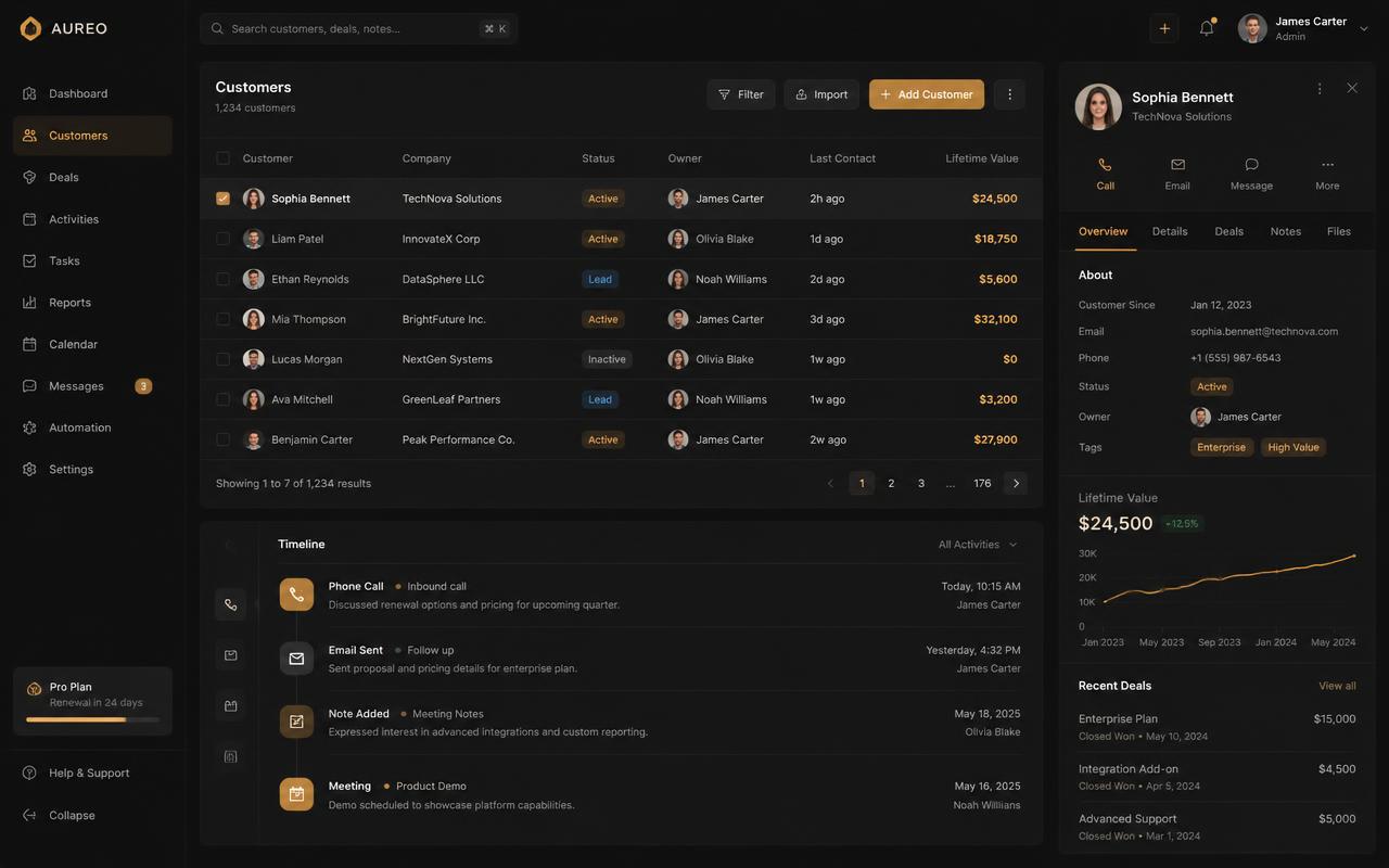MATE product interface